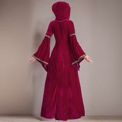 A-Line/Princess Long Sleeves Floor-Length Halloween European Medieval Costume Court Dress