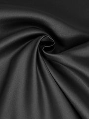 A-Line/Princess One Shoulder Floor Length Sleeveless Wedding Guest Dresses Satin with Tie Pocket Bow(s)